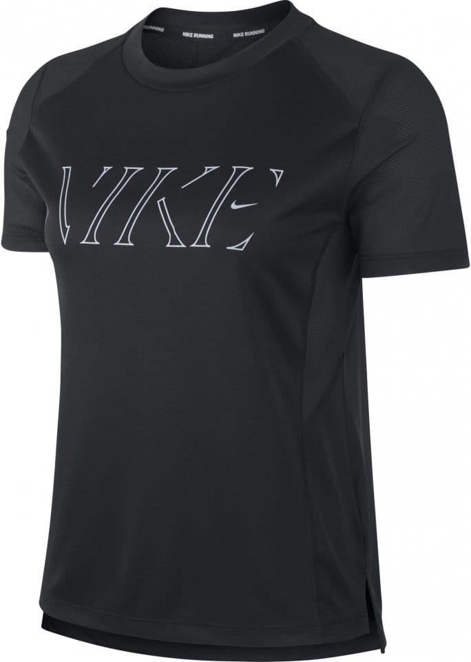 T-shirt Nike W NK MILER TOP SS HB FL NEW