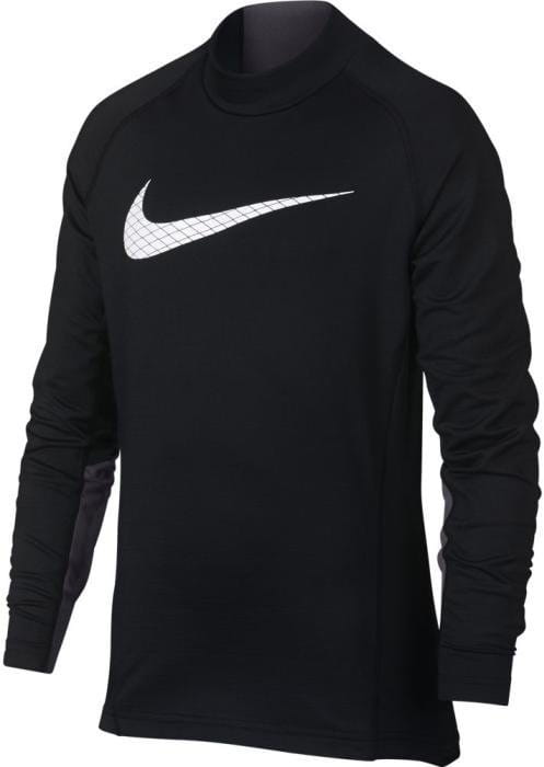 Long-sleeve T-shirt Nike B Pro LS THERMA MOCK GFX