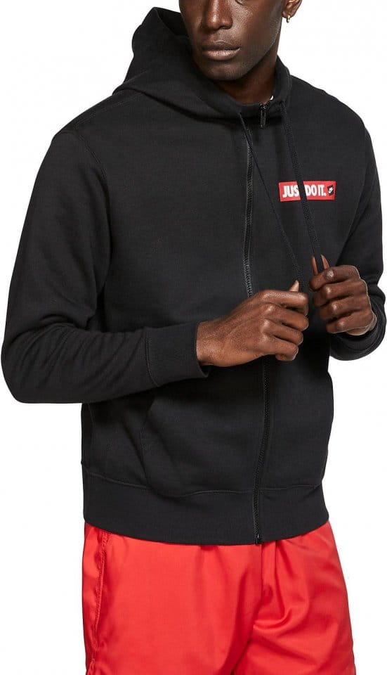 Hooded sweatshirt Nike M NSW JDI HOODIE FZ FLC BSTR - Top4Running.com