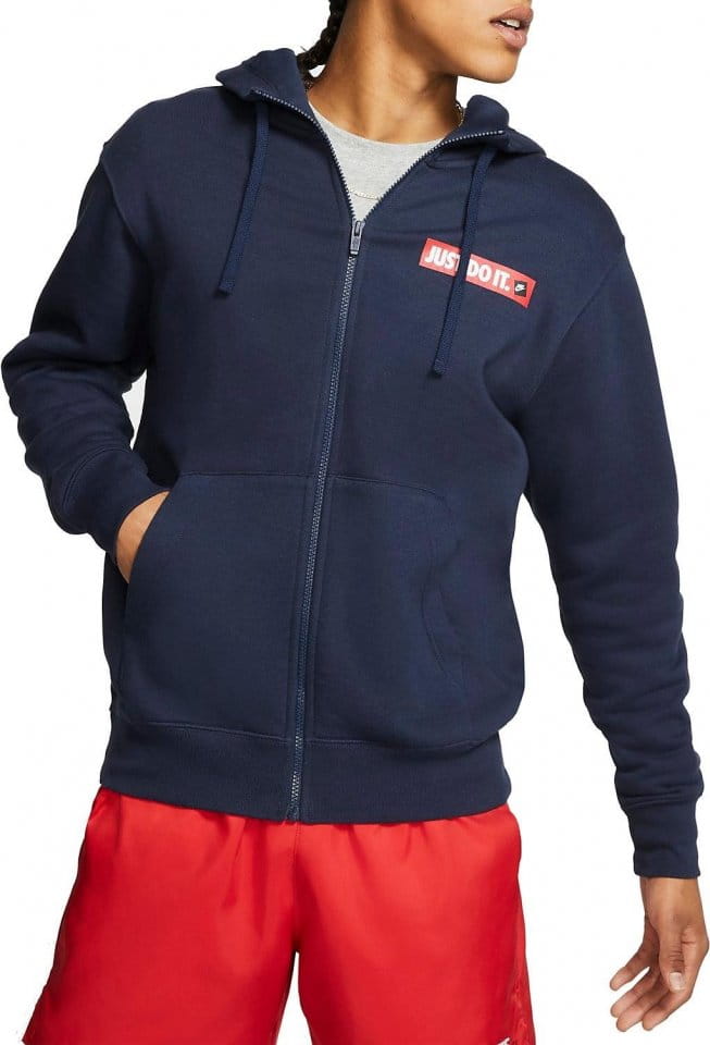 Hooded sweatshirt Nike M NSW JDI HOODIE FZ FLC BSTR
