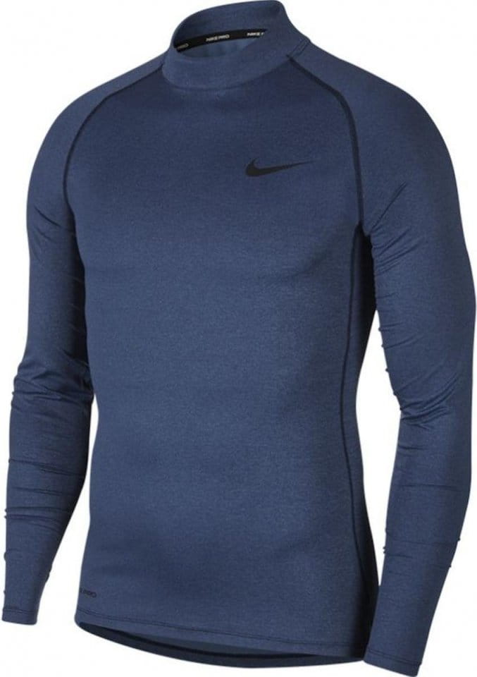 Long-sleeve T-shirt Nike M NP TOP LS TIGHT MOCK