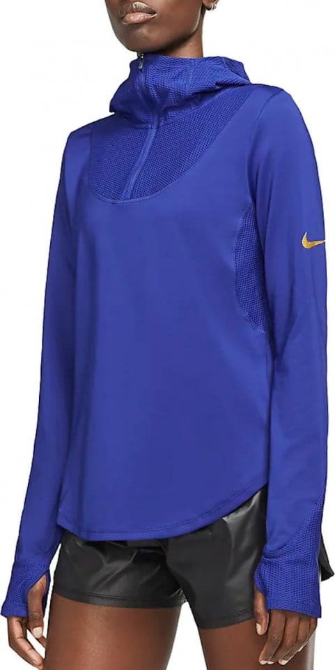 Long-sleeve T-shirt Nike W NK TOP LS MIDLAYER GLAM