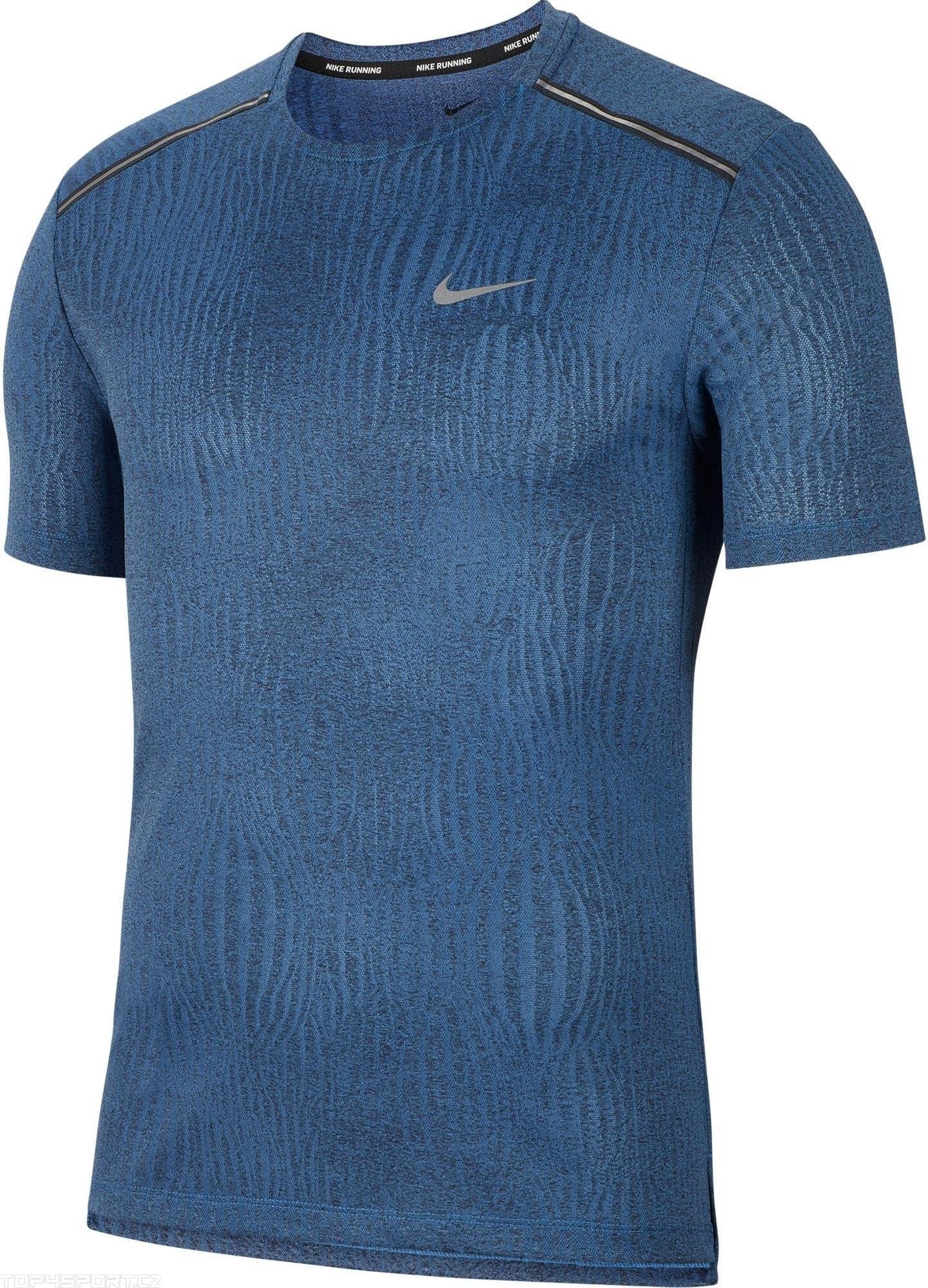 nike dry miler top ss