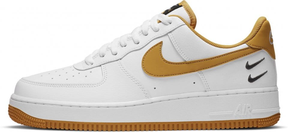 Nike Adds Golden Swoosh Outline on the Air Force 1 Low  Nike shoes air  force, Nike air shoes, White nike shoes womens