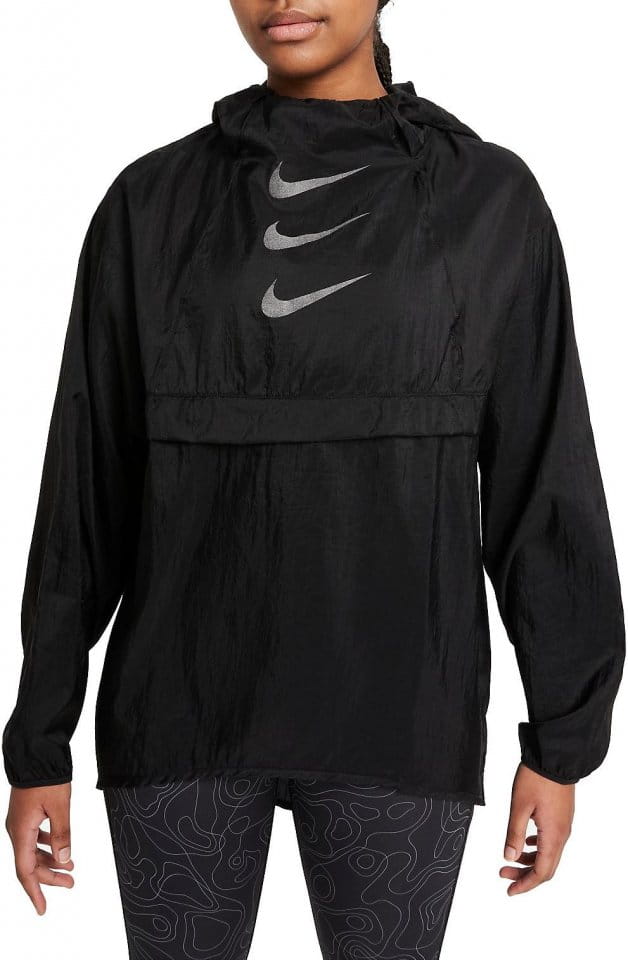 Hooded jacket Nike W NK RUN DVN PO PCKBL JKT - Top4Running.com