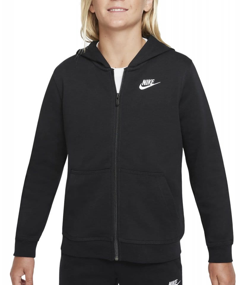 Hooded sweatshirt Nike Sportswear Club Big Kids (Boys ) French Terry  Full-Zip Hoodie - Top4Running.com