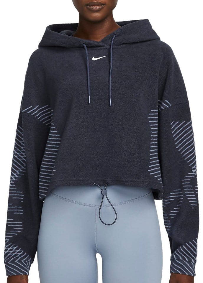Hooded sweatshirt Nike Pro Therma-FIT ADV Women s Cropped Fleece Hoodie -  Top4Running.com