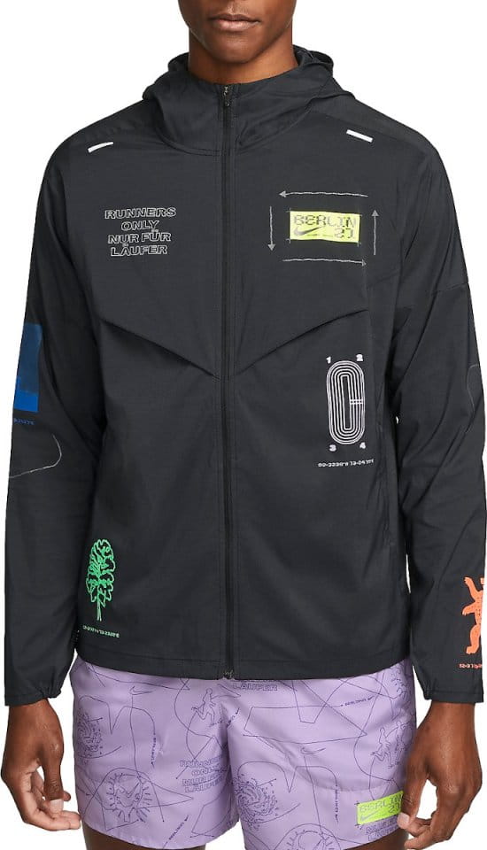Hooded jacket Nike M NK RPL UV BERLIN WNDRNR J - Top4Running.com