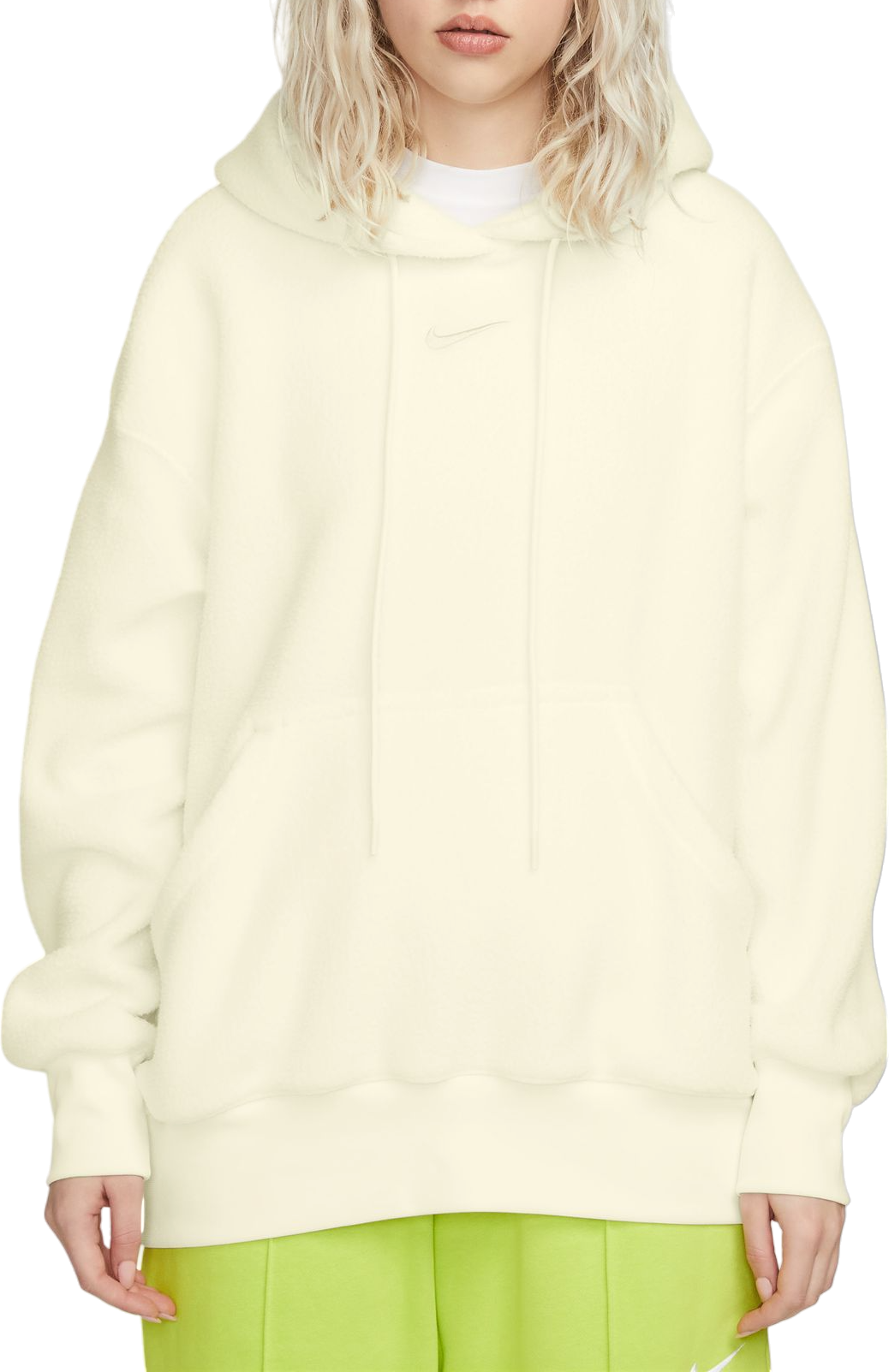Hooded sweatshirt Nike W NSW PLSH FZ HOODIE