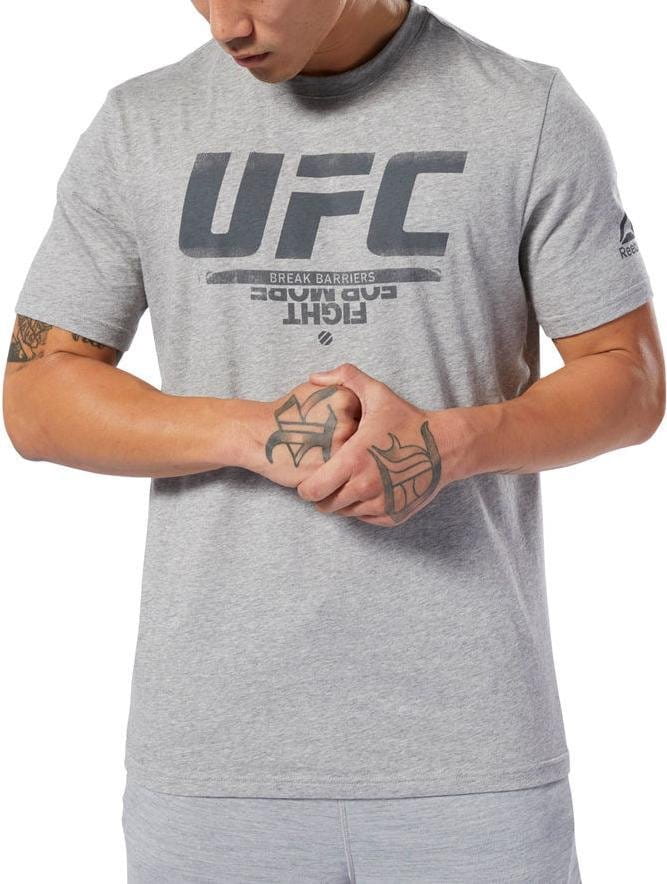 Reebok Mens UFC Fg Logo Tee T-Shirt 