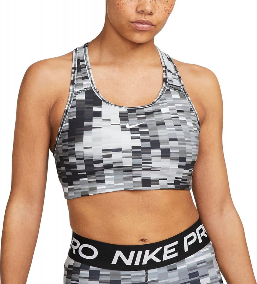Nike Swoosh Women Medium-Support 1-Piece Pad Allover Print Bra -  Top4Running.com