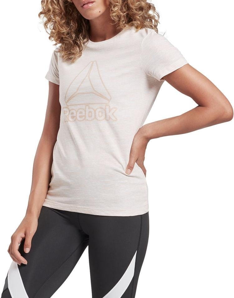 T-shirt Reebok TE Marble Logo Tee - Top4Running.com