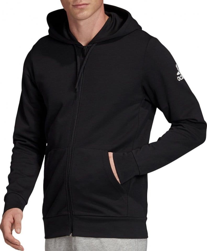 Hooded sweatshirt adidas Sportswear M MH PLAIN FZ - Top4Running.com