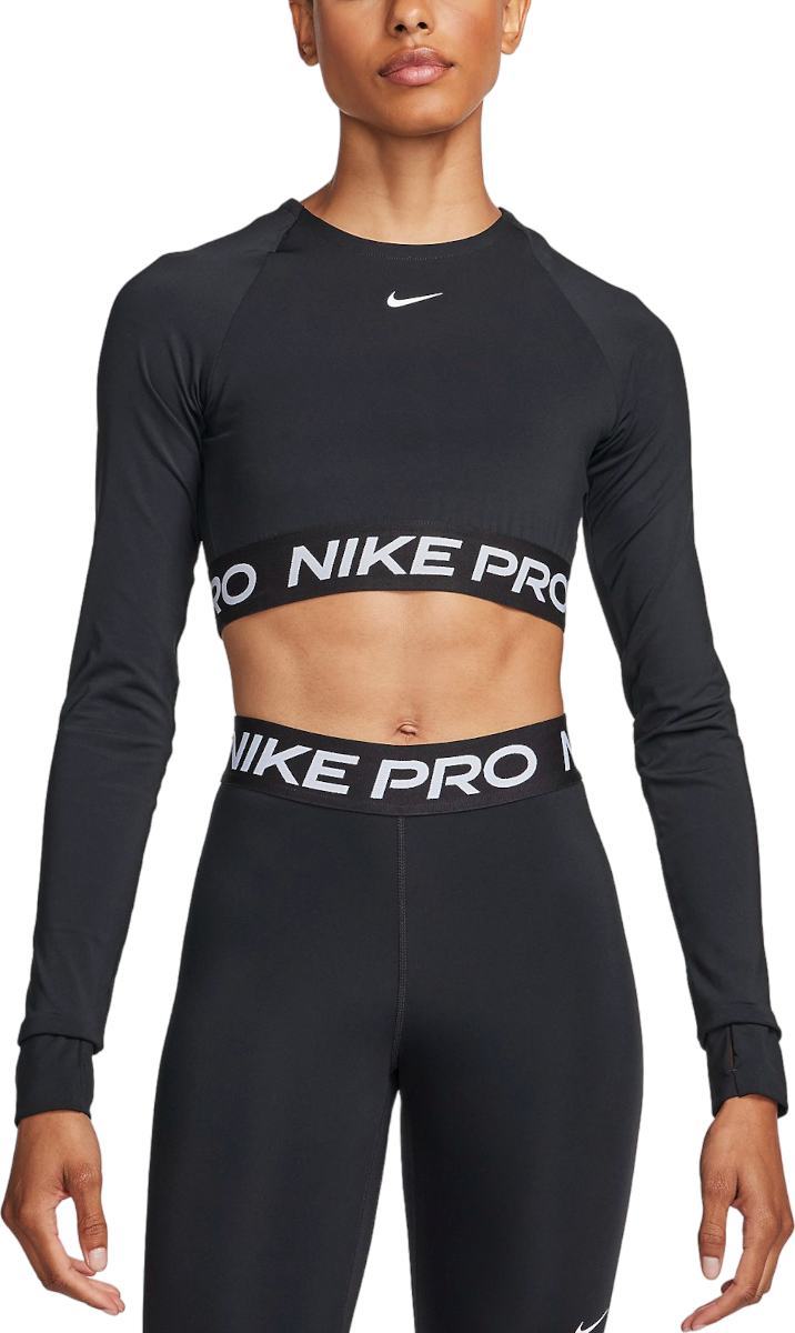 Long-sleeve T-shirt Nike PRO DF 365 CROP LS