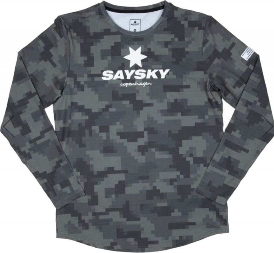 Long-sleeve T-shirt Saysky Camo Blaze LS