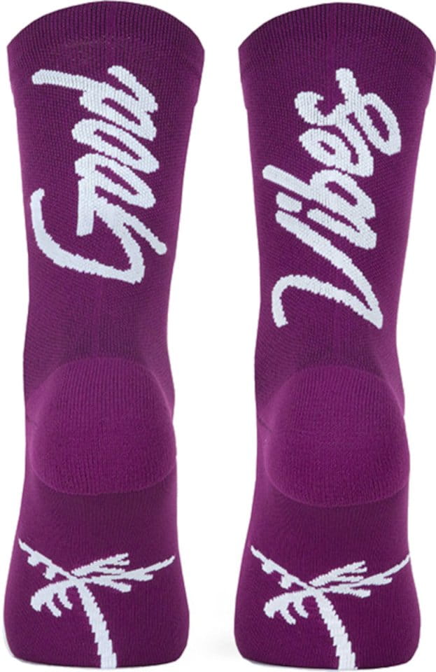 Socks Pacific and Co GOOD VIBES (Aubergine)