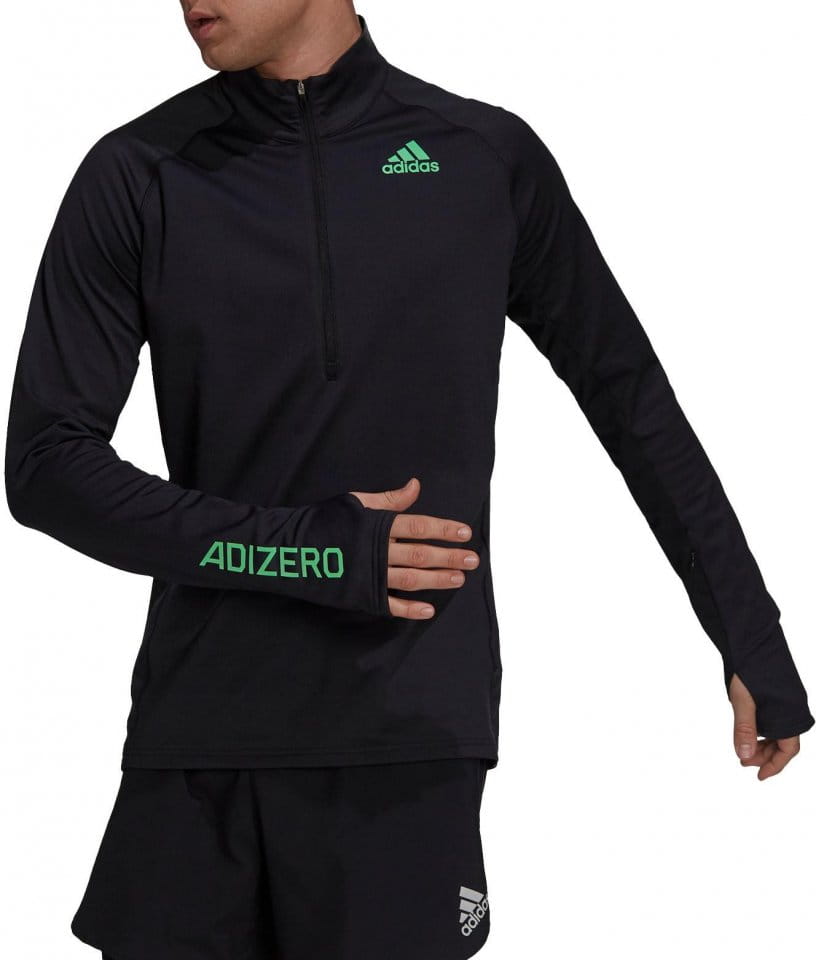 Long-sleeve T-shirt adidas ADIZERO 1/2 ZIP
