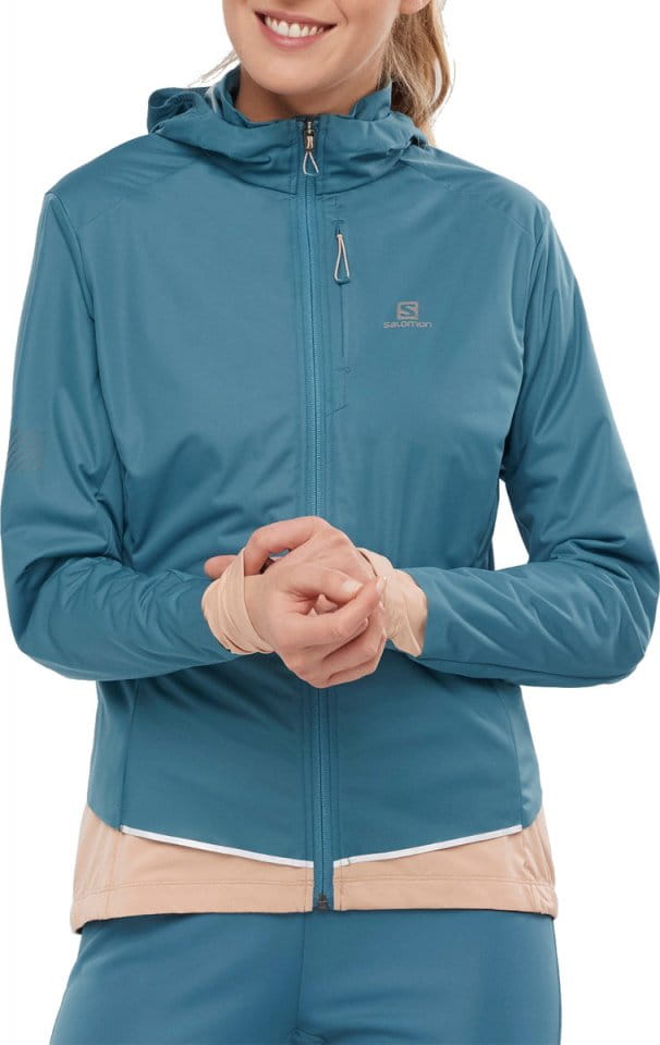 Hooded jacket Salomon LIGHT SHELL JKT W - Top4Running.com
