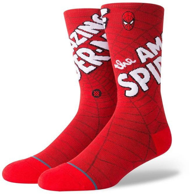 Socks STANCE AMAZING SPIDERMAN RED