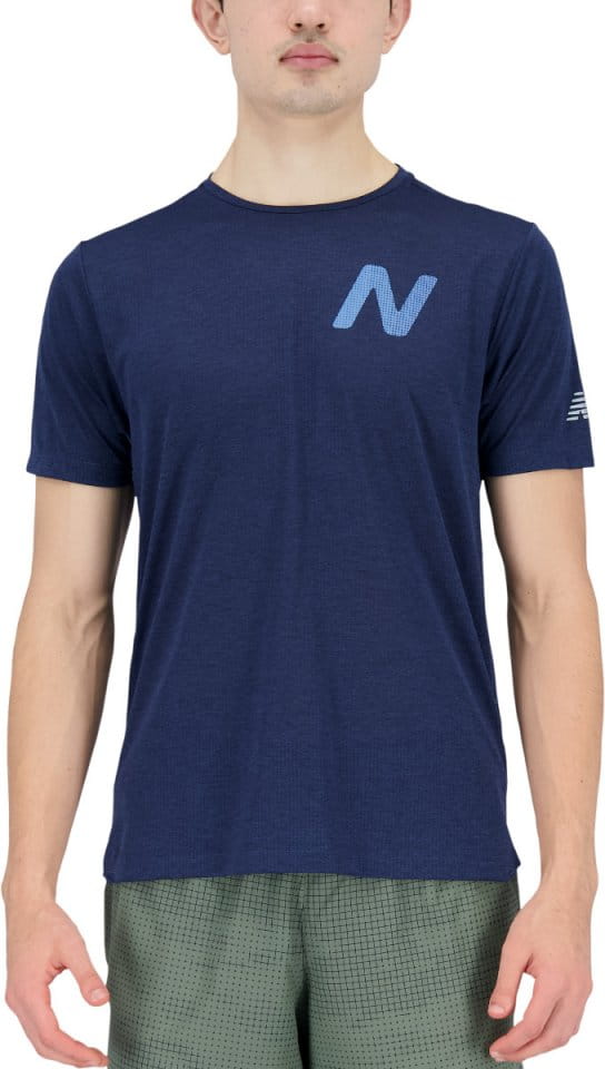 T-shirt New Balance Graphic Impact Run Short Sleeve