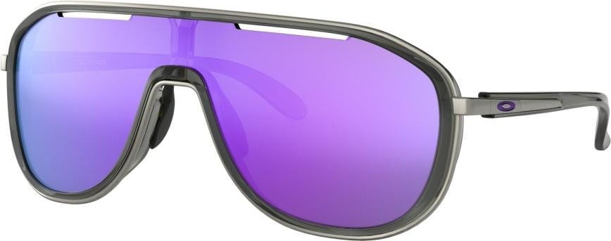 Sunglasses Oakley Outpace Onyx w/ Violet Iridium - Top4Running.com