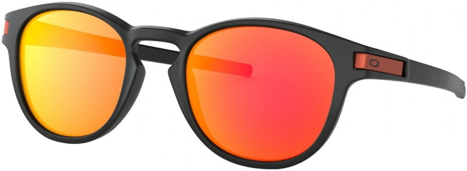 Sunglasses OAKLEY Latch Matte Black w/ PRIZM Ruby - Top4Running.com
